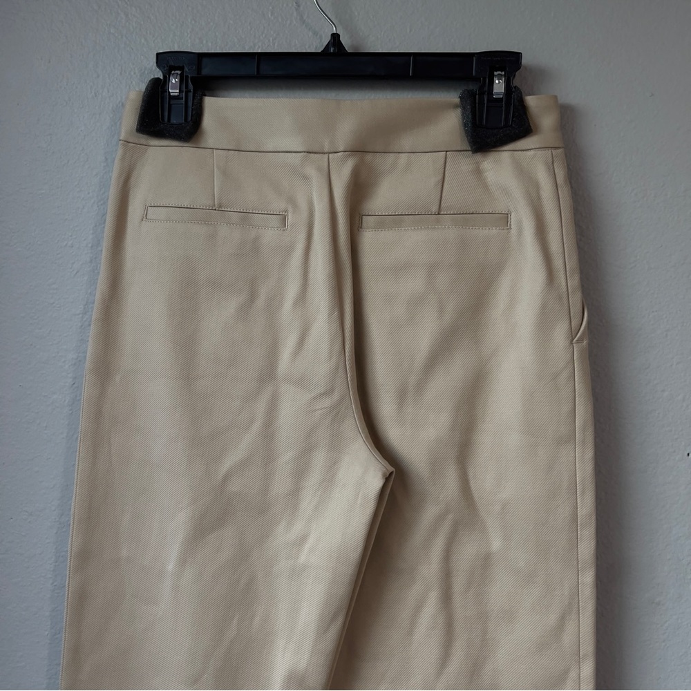 Jenni Kayne 4 Khaki High Waist Wide Leg Trouser Pant NWT Neutral Minimal - Picture 7 of 15